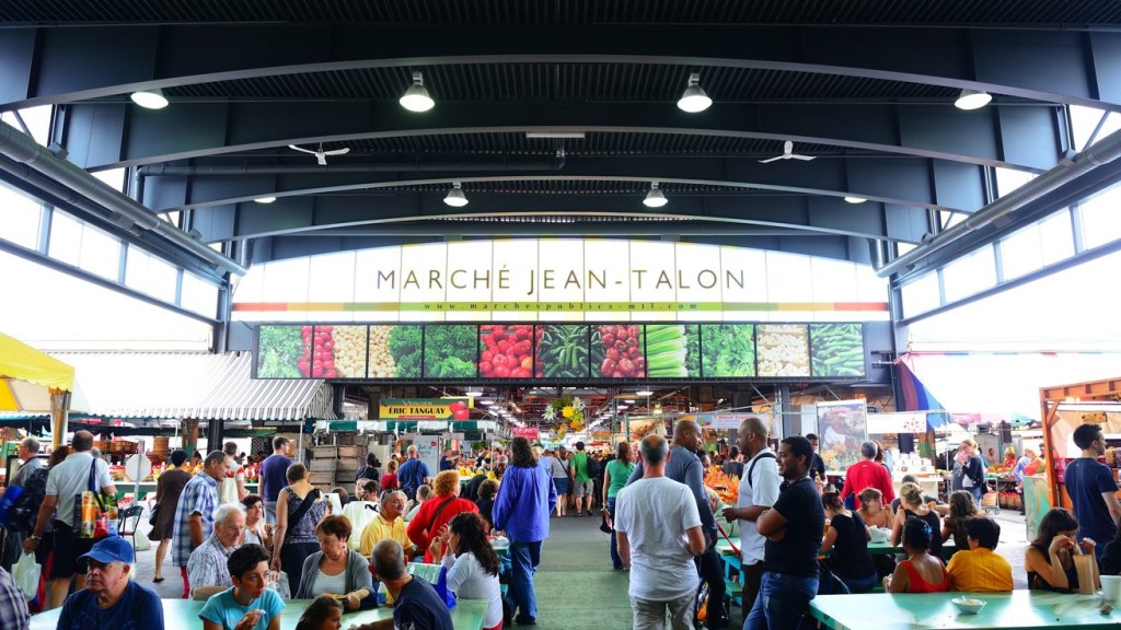 Montreal's Jean-Talon food market